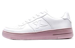 Кроссовки для скейтбординга женские с низким верхом белые/розовые Xtep