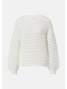Вязаный свитер в цвете 0120_белый comma