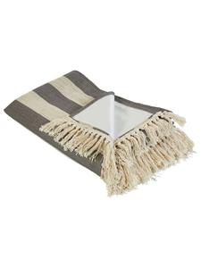 Beliani Плед для пикника MOUZA бежево-серого цвета - (Ш) 200 x (В) 1 x (Д) 200 см