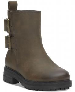 Женские ботильоны Luck Brand Candre с двойной пряжкой и рифленой подошвой в стиле мотоциклиста Lucky Brand, Desert Palm