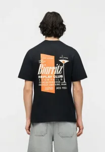 Футболка с принтом Replay, Black