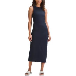 Женское платье без рукавов Lululemon, синий