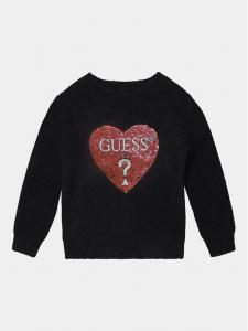 Свитер обычного кроя Guess, черный