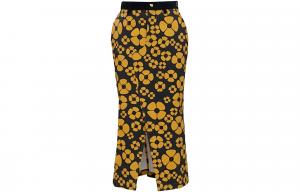 Повседневная длинная юбка женская разноцветная MARNI, мультиколор