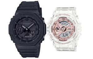 Унисекс парные часы серии Black CASIO