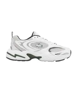 Белые текстильные спортивные кроссовки для женщин Lacoste, белый