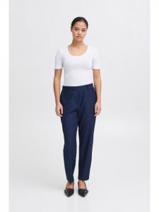 ICHI Повседневные брюки IXDORTHEA Slim fit в цвете Total Eclipse