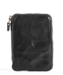 Кошелек из воловьей кожи Campomaggi, черный