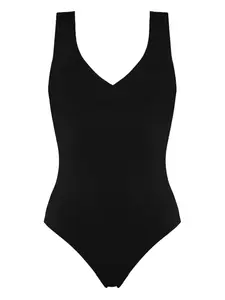 Купальник Hold Up с V-образным вырезом Eres, черный