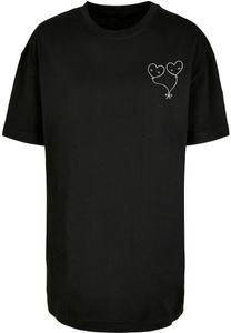 Футболка Merchcode Shirt Hugs & Love - Love Ballon, черный