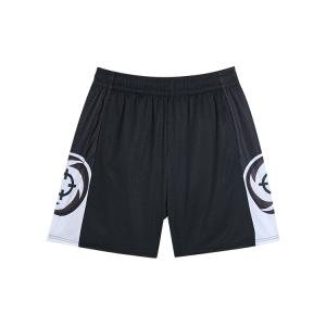 Трикотажные шорты до середины бедра унисекс RIGERER, чистый черный