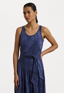 Платье из джерси SHAKERI SLEEVELESS DAY DRESS Lauren Ralph Lauren, синий