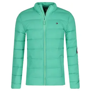 Пуховик стандартного кроя Tommy Hilfiger, зеленый