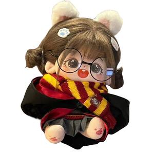 Вязаная шерстяная плюшевая кукла высотой 20 см Happy Fish