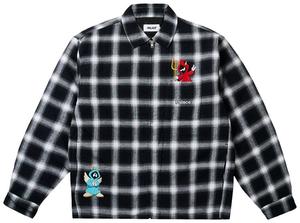 Рубашка на молнии Palace, черная