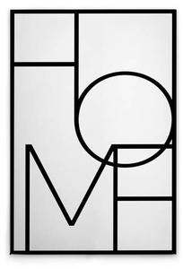 Картина на холсте A.S. Création HOME, 50x2x75 см, черно-белый