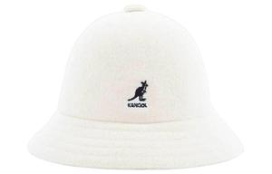 KANGOL Вышитая кепка-ведро с логотипом, White