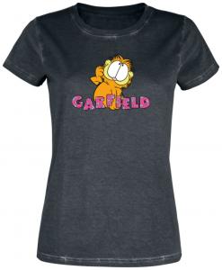 Футболка Garfield Garfield Girly Tee, черный