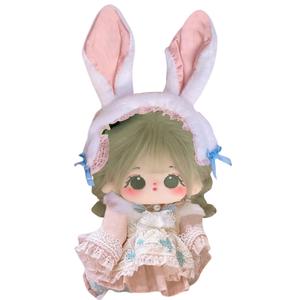 Круглый фритюрный аппарат для еды шерсть хлопок цветок детская кукла со скелетом тряпичная кукла куклы плюшевая кукла высота 20см Happy Fish