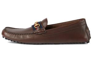 Ботинки GUCCI Horsebit-detail Leather Loafers