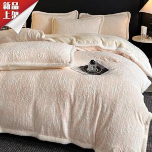 LUOLAI HOME Комплект постельного белья, 180 см, 4 предмета