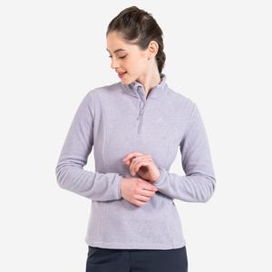 Женская флисовая утеплённая куртка для горных походов Quechua MH100 фиолетовая