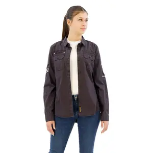 Верхняя рубашка Superdry Military, серый