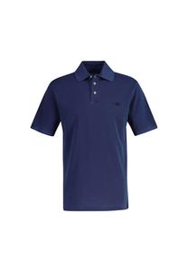 Выцветшая рубашка поло - выцветшая на солнце рубашка поло с коротким рукавом и планкой на пуговицах Gant, синий