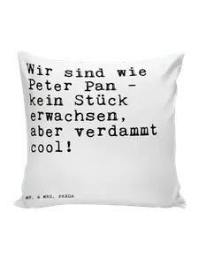 Подушка Mr. & Mrs. Panda, белый