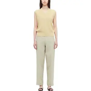 Повседневные брюки женские Uniqlo, светло-зеленый