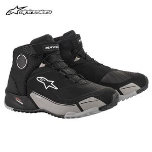 ALPINESTARS PROTECTS Мотоциклетные ботинки Star Motorcycle Riding Boots, повседневные туфли для райдеров Commuter Rider, водонепроницаемые короткие ботинки для мужчин CR-X Black-Gray 105, размер 47