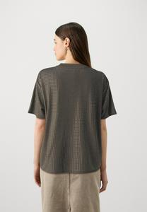 Футболка с принтом CHRISHELL Samsøe Samsøe, черный