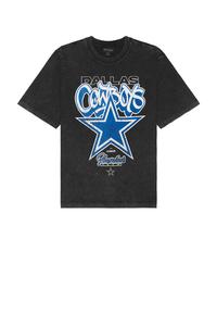 Футболка с граффити cowboys The Wild Collective, черный