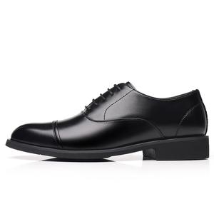 Shanpijiang Туфли мужские низкие, черные/чайно-коричневые