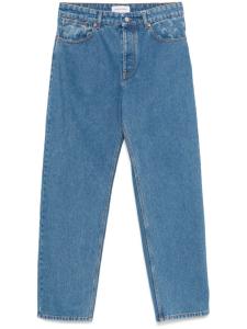 Marine Serre джинсы с перфорацией, синий