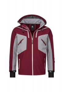 Куртка софтшелл ветровка софтшелл Rock Creek, цвет Weinrot