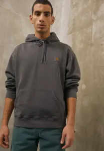 Худи с капюшоном «нельсон» Carhartt Wip, Black Garment Dyed