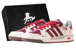 Adidas Neo Скейтбордные кроссовки Enrap, унисекс, низкие, бежево-красные