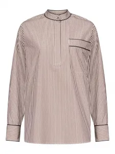 Рубашка Verna в полоску Loulou De Saison, белый