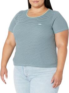 Женская рубашка Levi's Honey с коротким рукавом, (New) Nova Geo Crown Blue