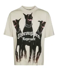 Футболка с собачьим принтом Represent, белый