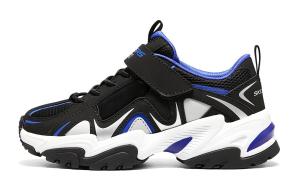 Кроссовки Skechers Kids Lifestyle Shoes GS Low-top Black/Blue, черный/синий