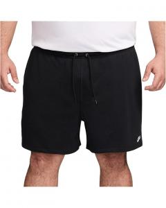 Шорты Nike Club French Terry Flow Shorts, цвет Black/Black/White