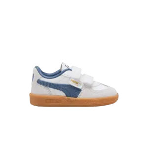 Кроссовки Puma Palermo Leather Toddler, White Dark Indigo
