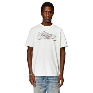 Футболка с коротким рукавом Diesel Just, белый