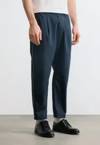 Присоединить брюки со складками Boss, Dark Blue