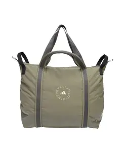 Стильная большая сумка-тоут Adidas By Stella Mccartney, зеленый