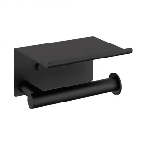 Держатель для туалетной бумаги Architect S+ Cosmic с крышкой, матовый черный