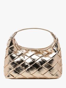 Olevia Woven Clutch Bag Paradox London, Champagne
