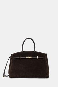 Замшевая сумка Answear.LAB, коричневый